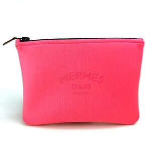 HERMES Pink Pouch